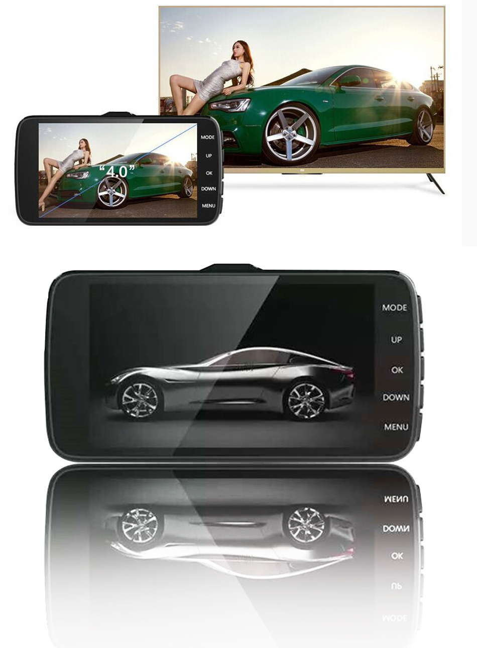 批发正品e路航行车记录仪 双镜头超清1080p广角倒车带adas轨道