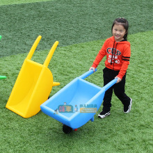 推荐幼儿园感统教具感觉统合器材独轮车儿童玩具翻斗车手推车