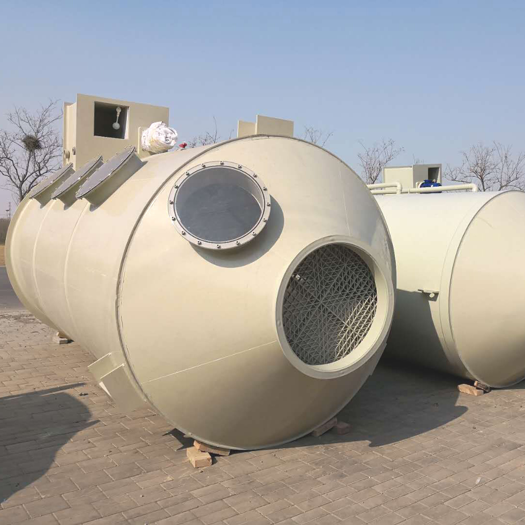 喷漆房废气处理设备 pp喷淋塔水喷淋 废气吸附塔 洗涤塔