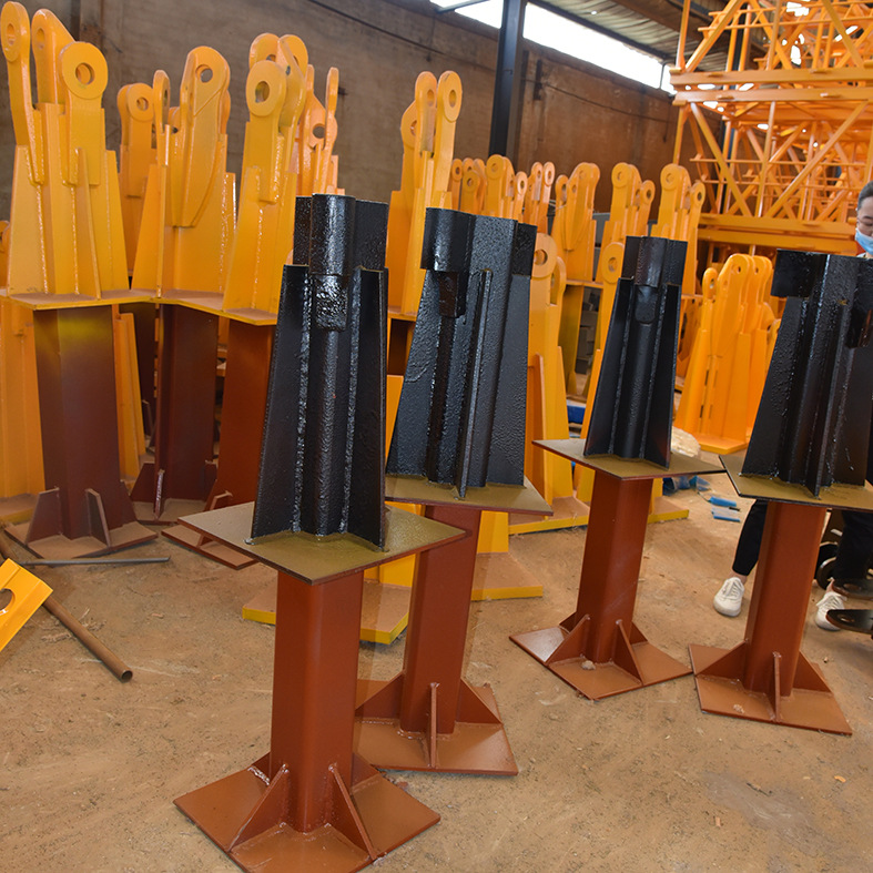 中联徐工塔机5610塔吊专用支腿方管 塔机标准节专用预埋支腿