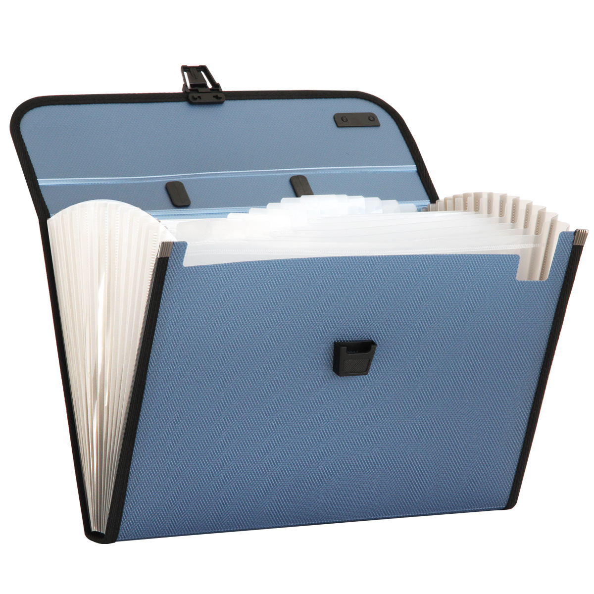 得力手风琴风琴包a4多层文件夹内页试卷收纳包公文包票据手提档案