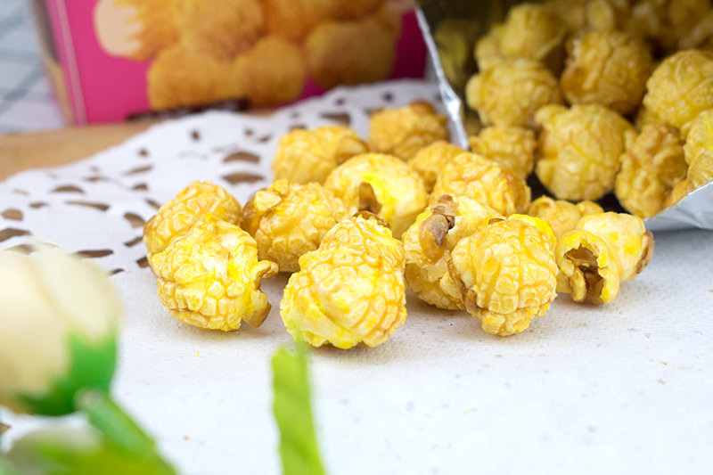 优之佳品盒装爆米花 休闲聚会零食膨化食品奶油焦糖味60克