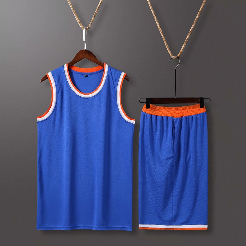 新款尼克斯队篮球服7号安东尼球衣双侧口袋套装学生定制印字球衣