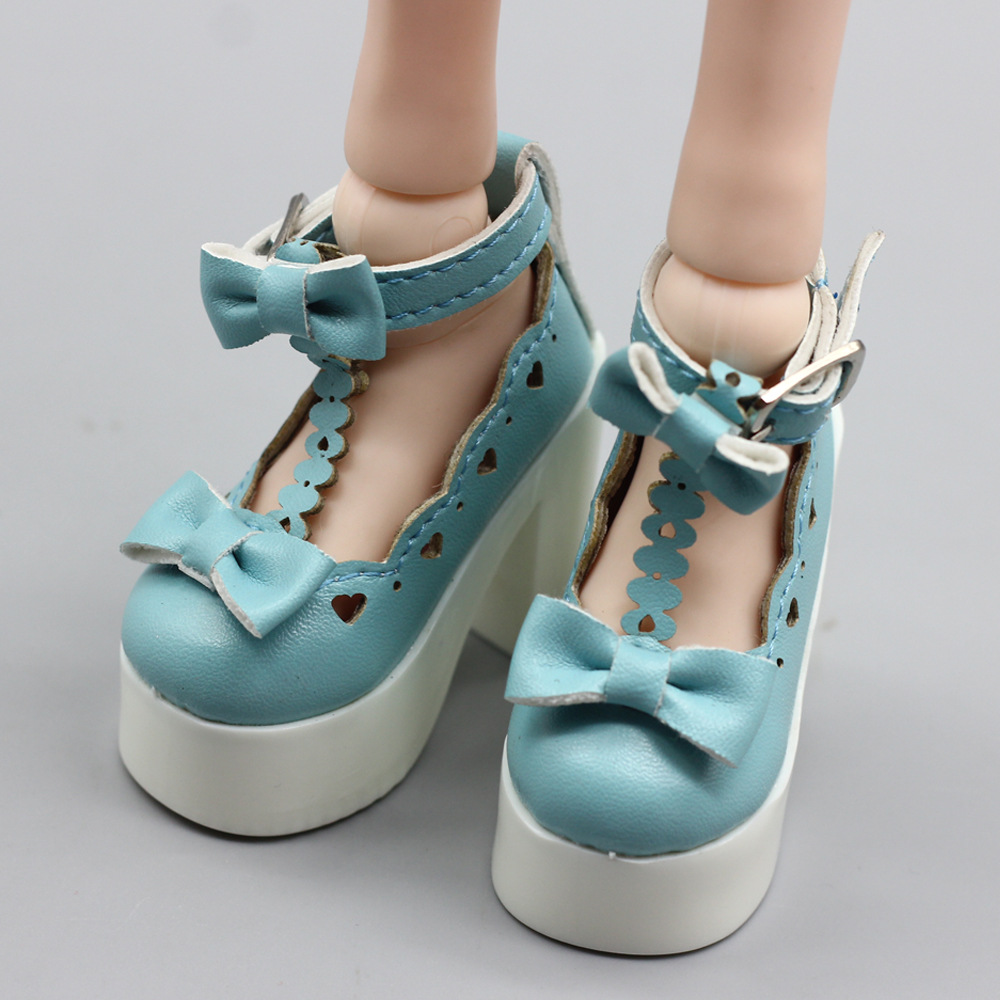 78cm娃娃鞋子bjdsd60cm娃娃高跟鞋靴子皮鞋运动鞋制服鞋