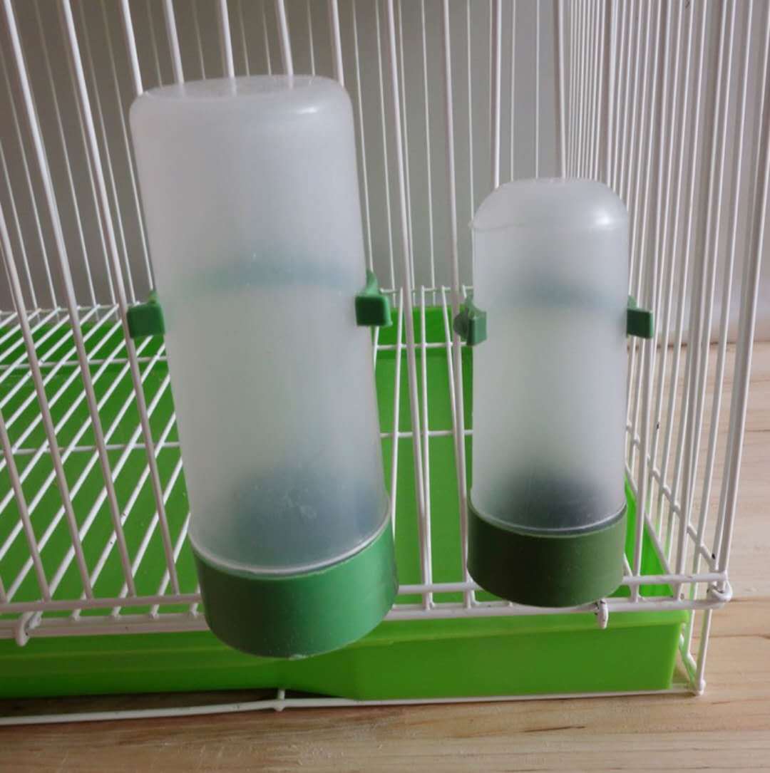 鸟用自动饮水器饮水杯自动下料器信鸽饮水壶鹦鹉小鸟饮用杯鸟用品