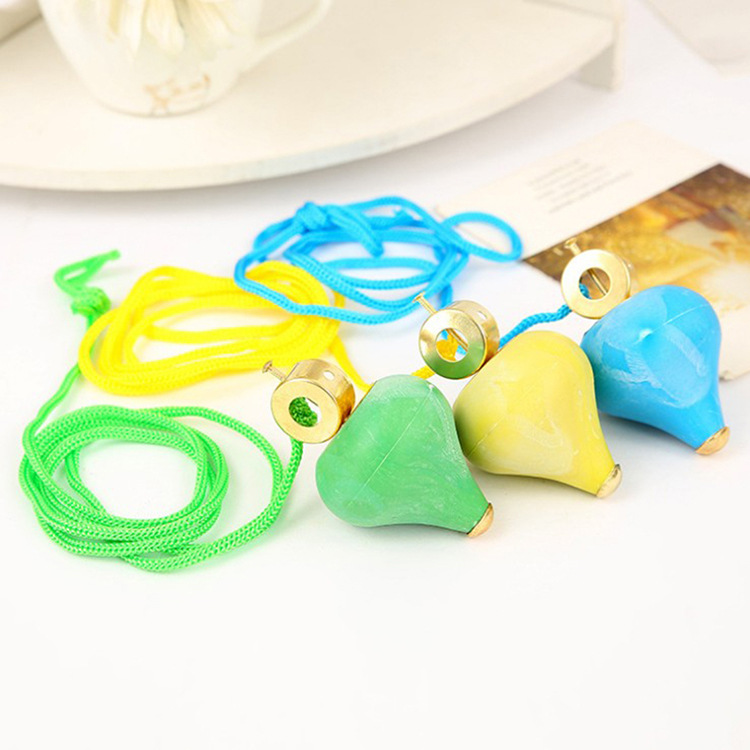 抖音同款 牵线陀螺 儿童成人减压陀螺拉绳创意 益智地摊热卖玩具