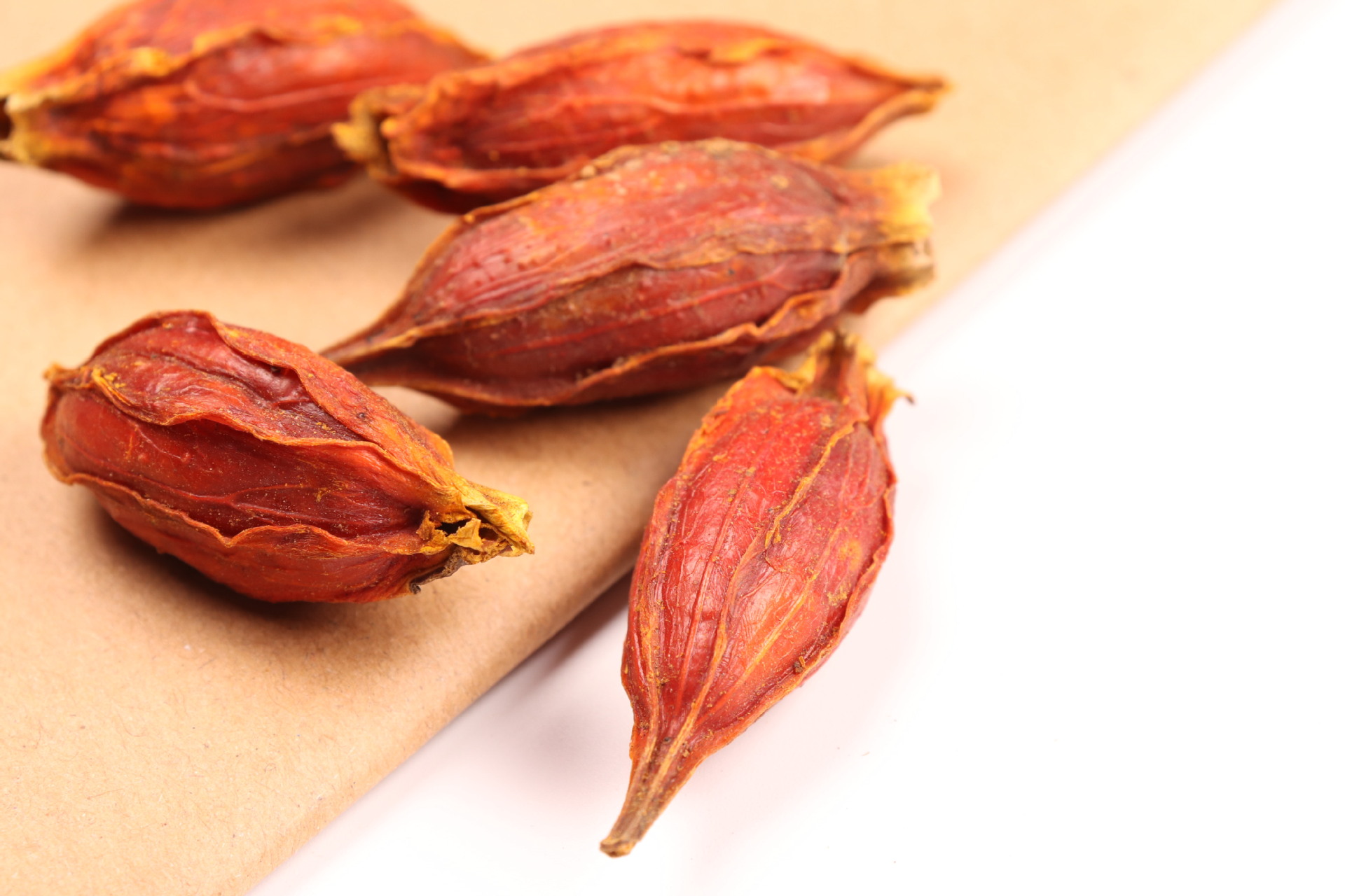 红栀子批发散装500g山栀子水栀子枝子粉火锅调味香辛料可磨栀子粉