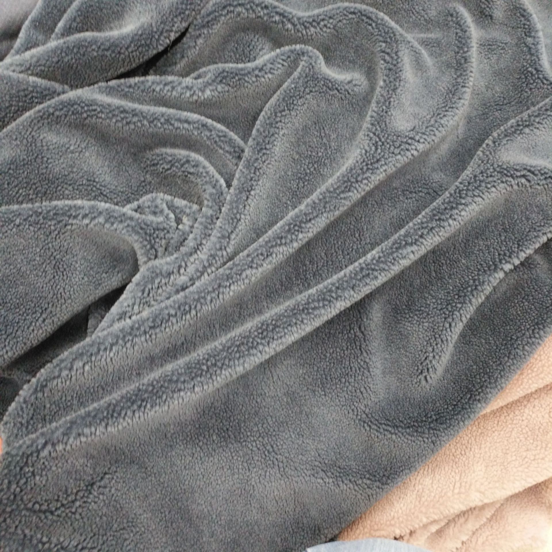 现货单面加厚羊绒超细颗粒羊羔绒高档精品羊羔绒玩具秋冬保暖布料
