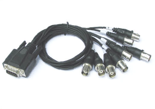 DB9 to BNCx8pcs线 db9 serial cable DB9线 BNC线 多媒体监控线