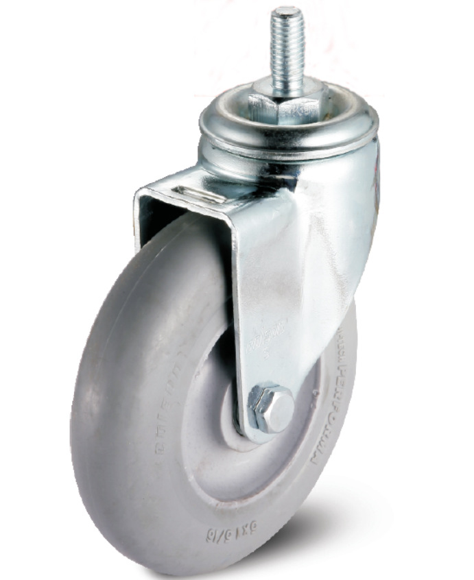 by009科顺丝杆型轻型脚轮(尼龙万向轮)a2-3354-221轴承特尔灵75mm