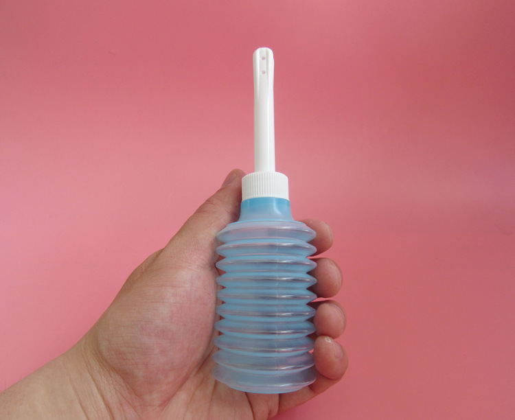 一次性阴道冲洗器女用妇科私处灌肠清洗器洁阴器8孔100ml