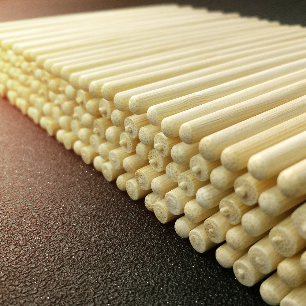 一次性可替换筷子头竹制筷子头酒店餐厅汤锅专用筷子头定制拼接筷