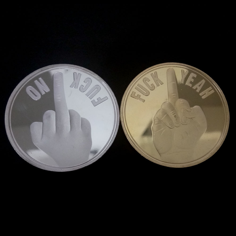 爆款2018 法克year字母款收藏纪念币家居摆件收藏品硬币厂家直销