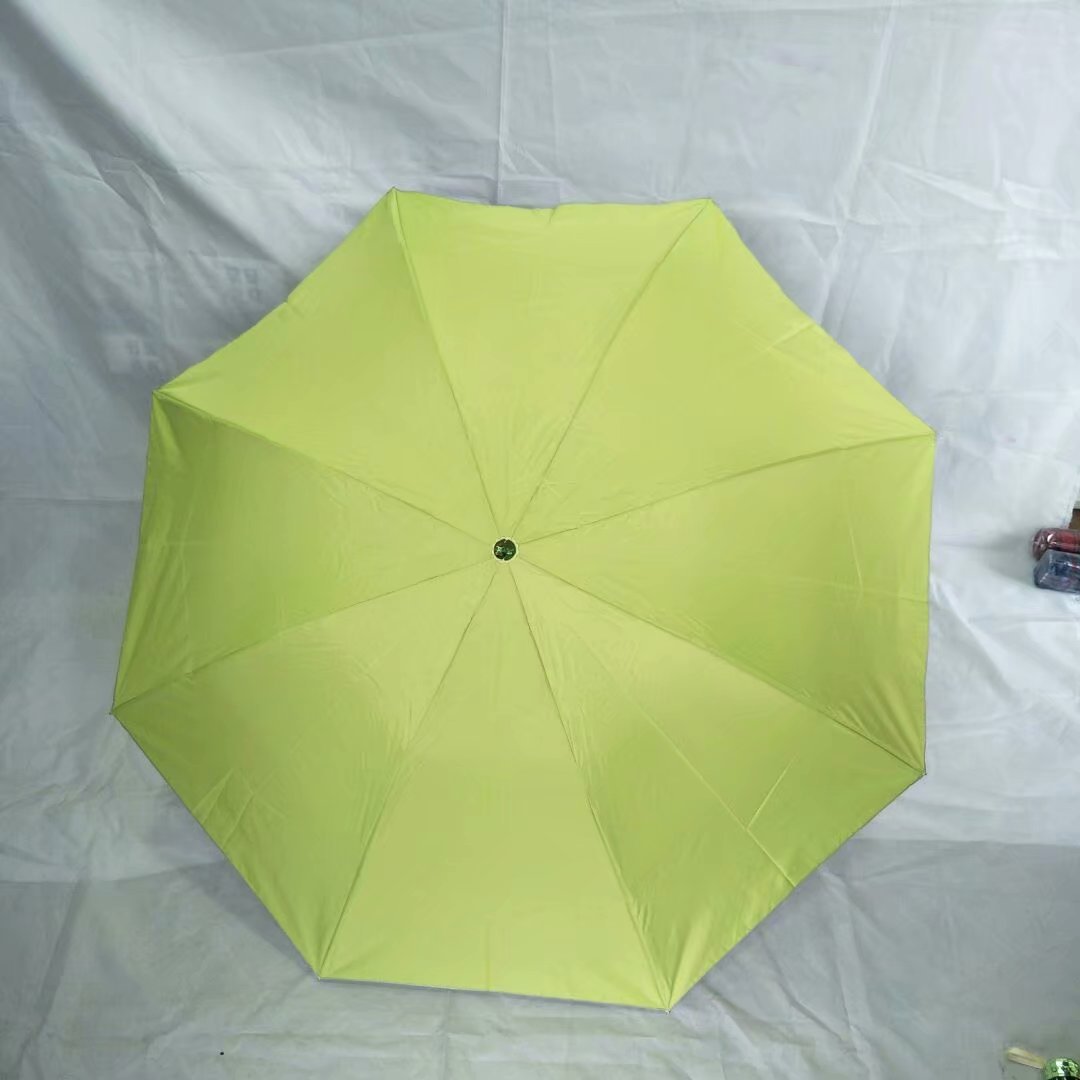 天堂正品336t银胶超轻防晒伞三折晴雨伞广告印logo