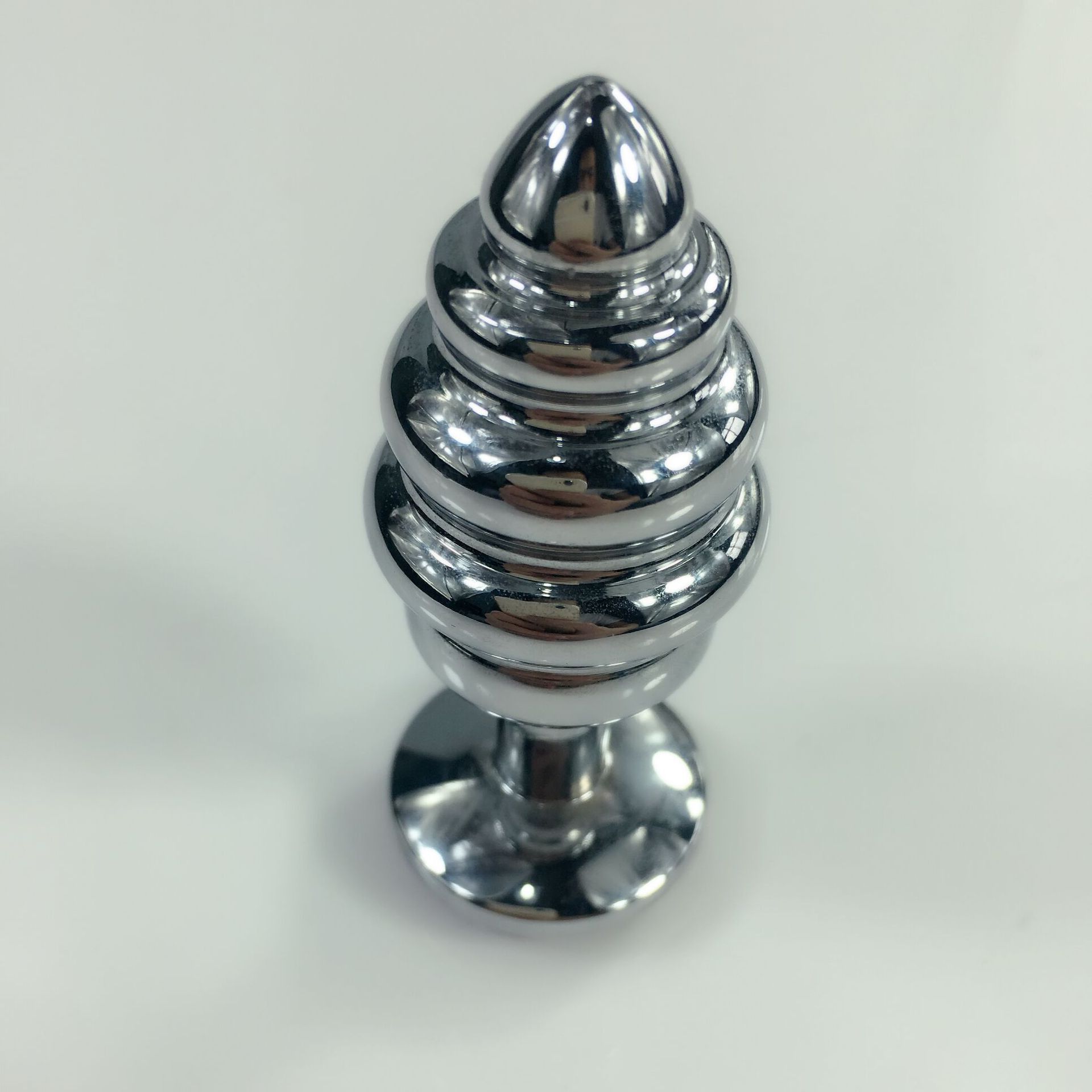 金属螺纹后庭肛门栓情趣用具肛塞迷你菊花成人用品厂家直销代发