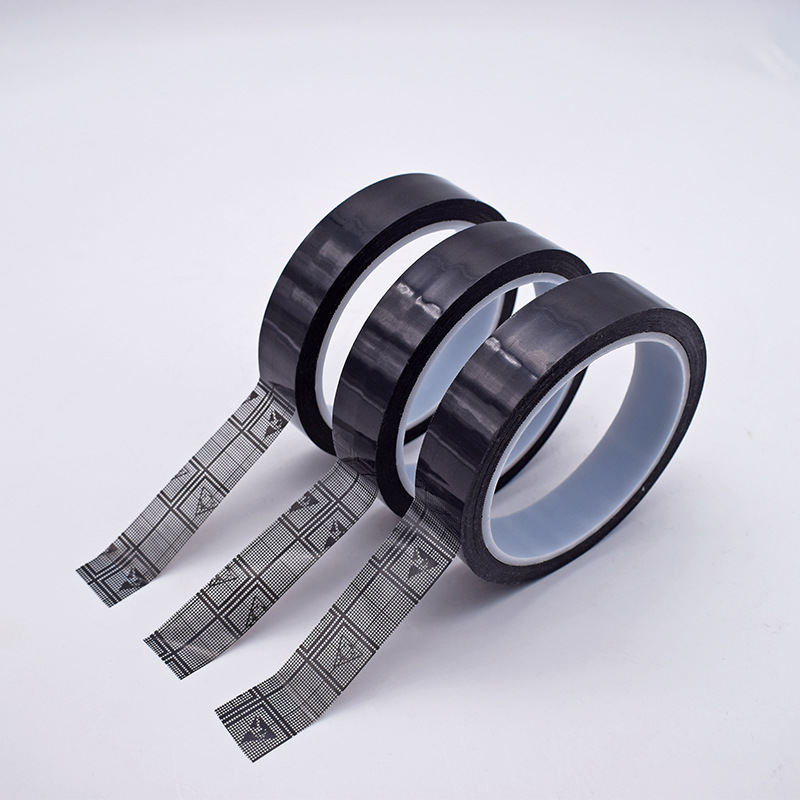 定制esd网格防静电胶带黑色opp抗格纹封箱胶纸胶带36cm长量大价优