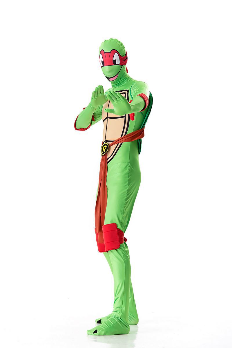 忍者神龟成人服装 cosplay角色扮演服 动漫游戏电影表演服 四色