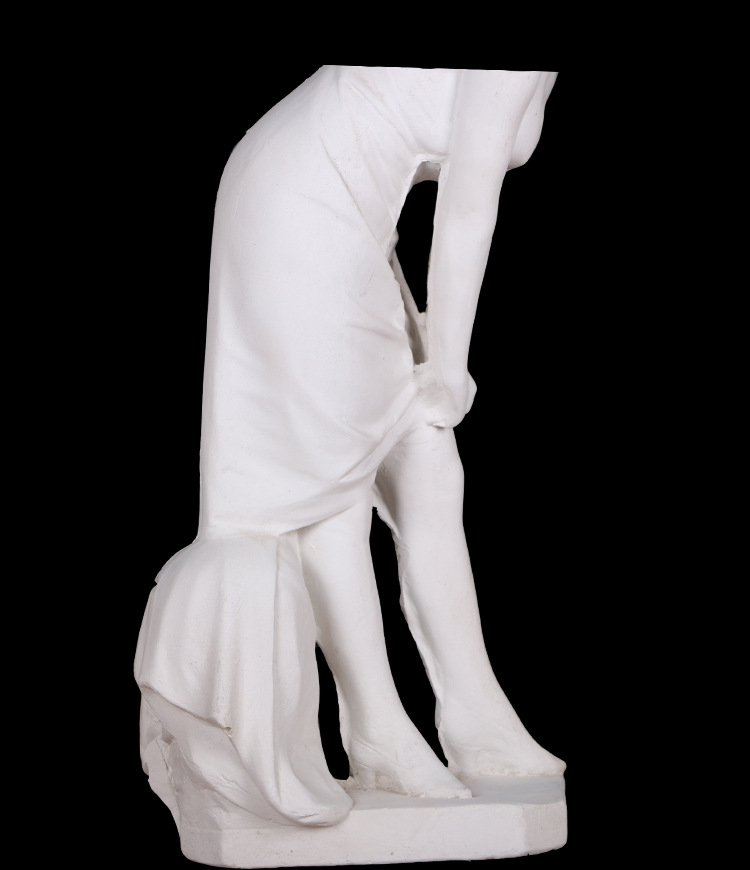提裙姑娘一石膏像少女全身像石膏头像美术用品摆饰品艺考素描用品