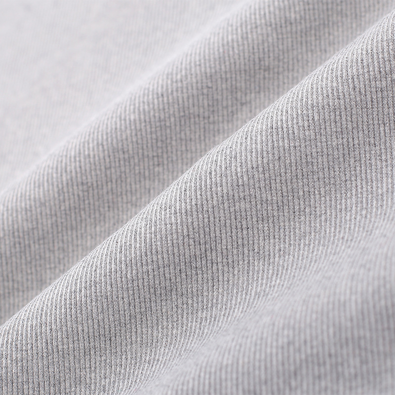 聚福布业 罗纹布纯棉 21支棉罗纹布料2*2l罗文 圆筒配套螺纹面料