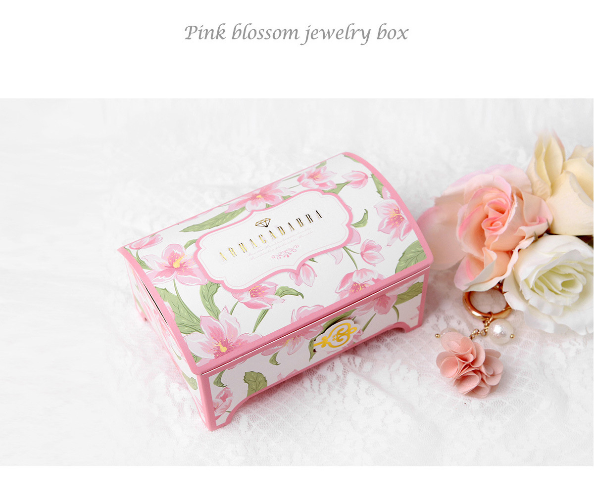 原创韩式情人节白卡包装盒定做纸盒烫金潘朵拉礼品折叠彩盒子现货