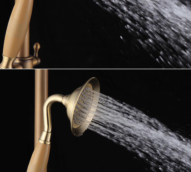 批发供应 sus304不锈钢手持花洒 青古铜手喷 单功能手喷