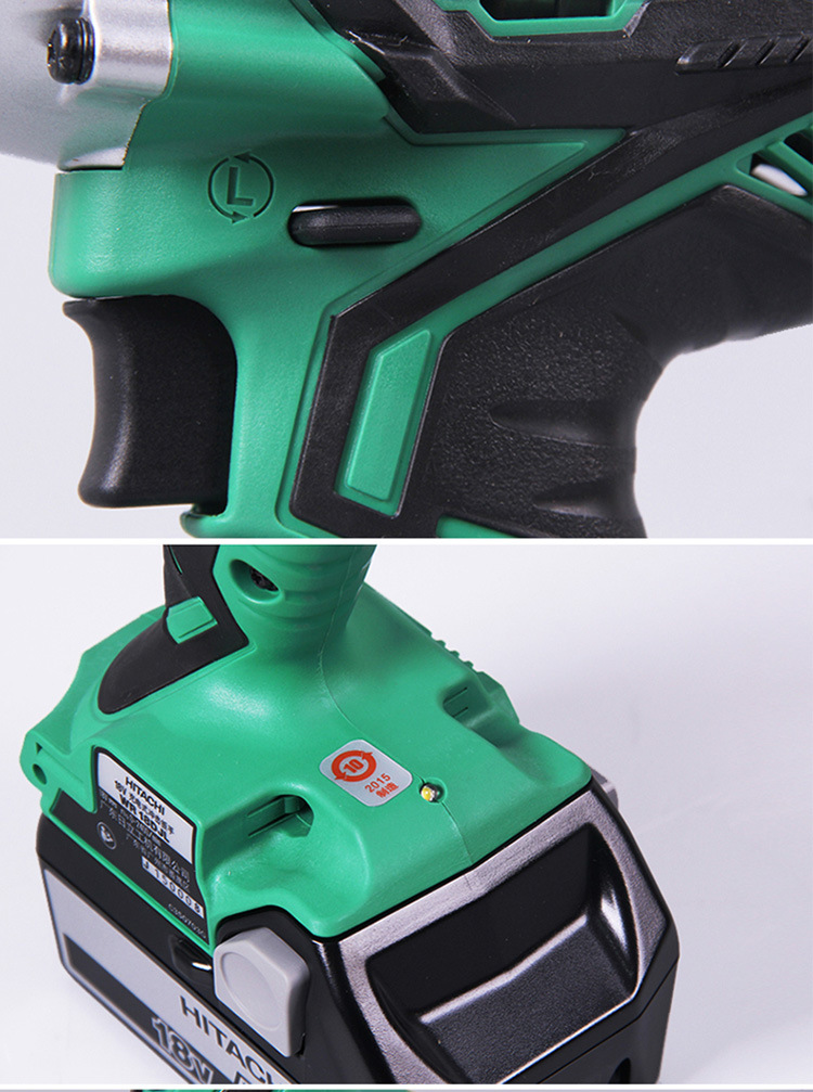 日立wr18djl 无碳刷充电式冲击电扳手 18v锂电架子工搭脚架工具