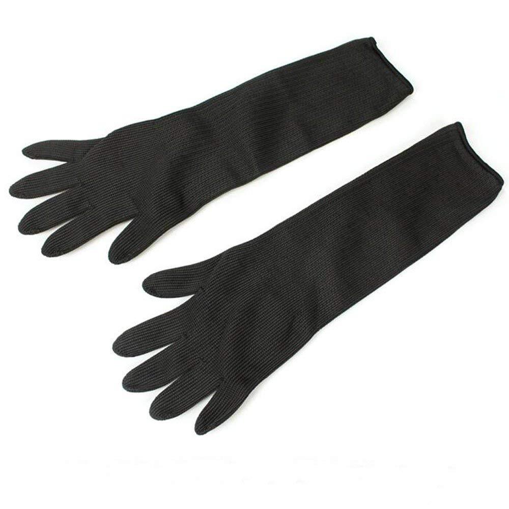 长款防切割手套38cm 加长型包钢丝5级防割耐磨手套 长度可定做