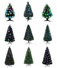 满天星光纤树 带灯圣诞树 发光圣诞树套餐  圣诞节日装饰圣诞树
