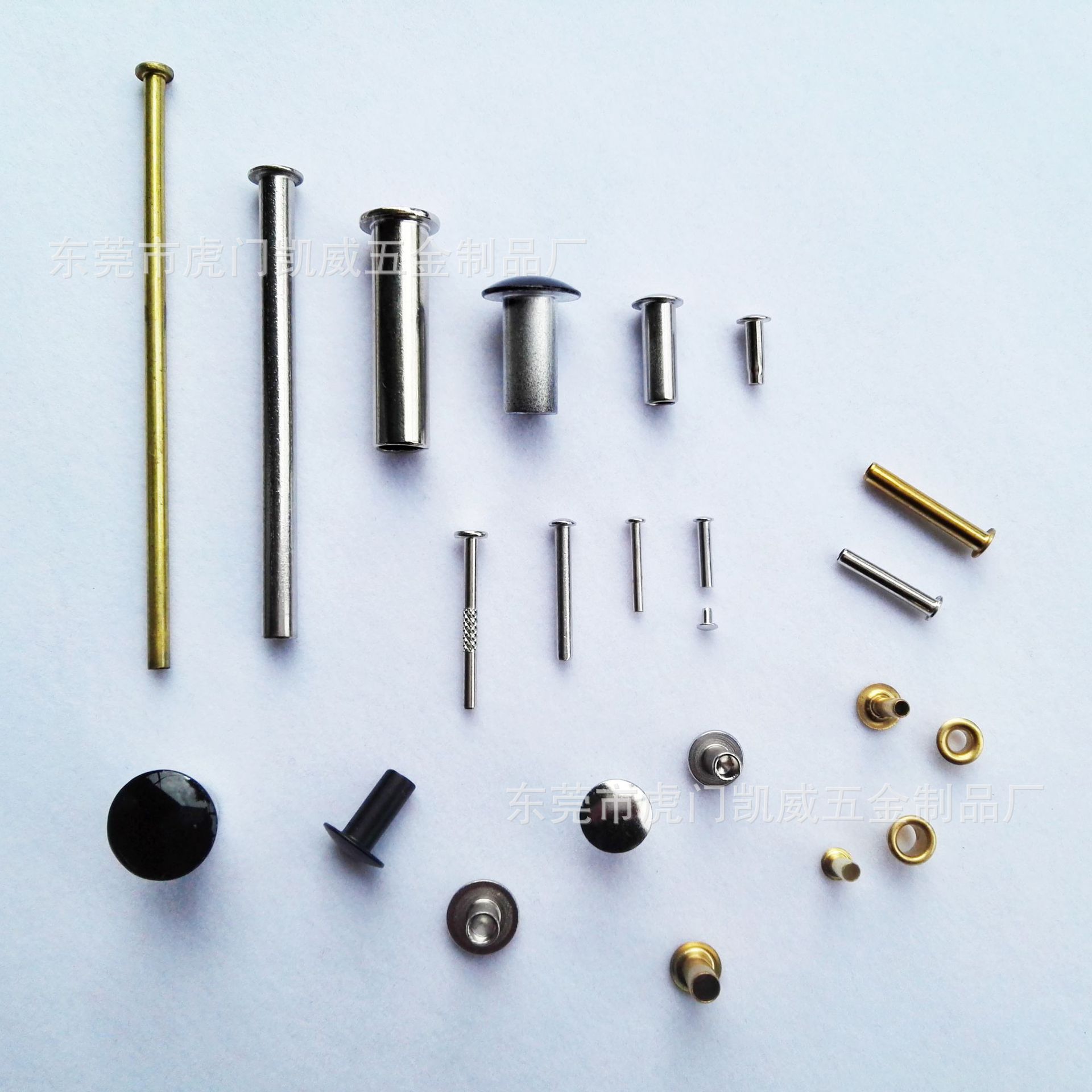 厂家直销不锈钢铆钉 半空心环保铆钉 铁钉镀镍