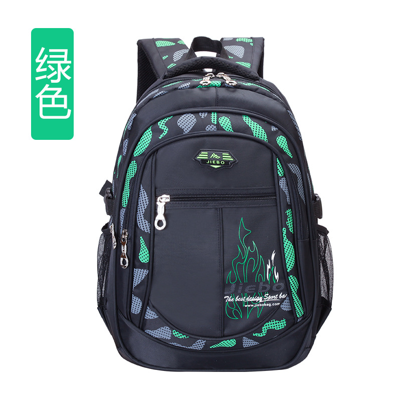 New Children's Backpack High Quality Nylon Fashion Trend Men's and Women's Backpack Wear-Resistant Waterproof Elementary and Middle School Student Schoolbags
