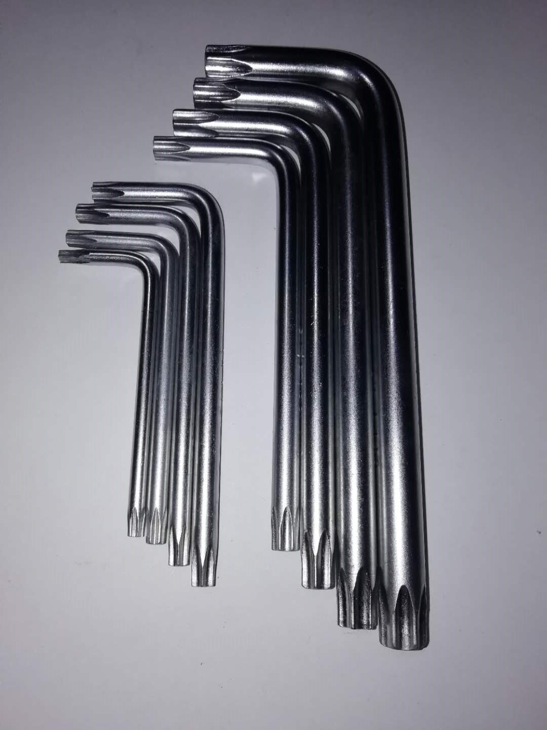 厂家直销 l型t15带孔梅花米字扳手 t15米字扳手 t15防盗米字扳手