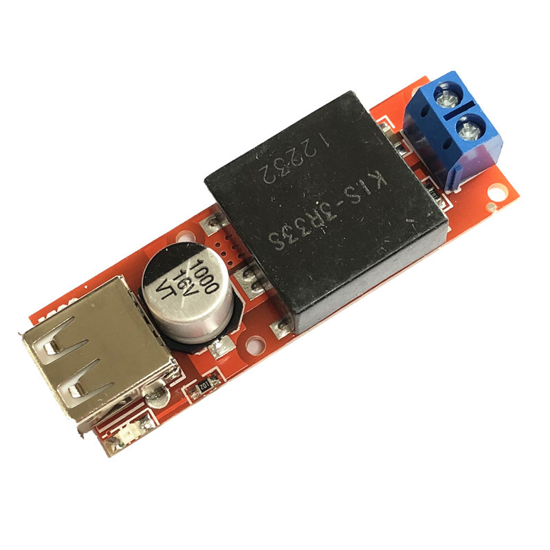 kis3r33s 7v-24v转5v/3a 同步整流 dc-dc降压电源模块