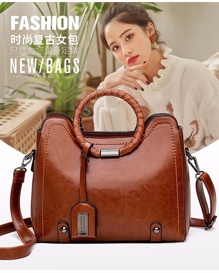 Cross-Border Foreign Trade Retro Women's Bag 2021 New Woven Handbag European and American Fashion Stereotypes Shoulder Crossbody Bag for Women