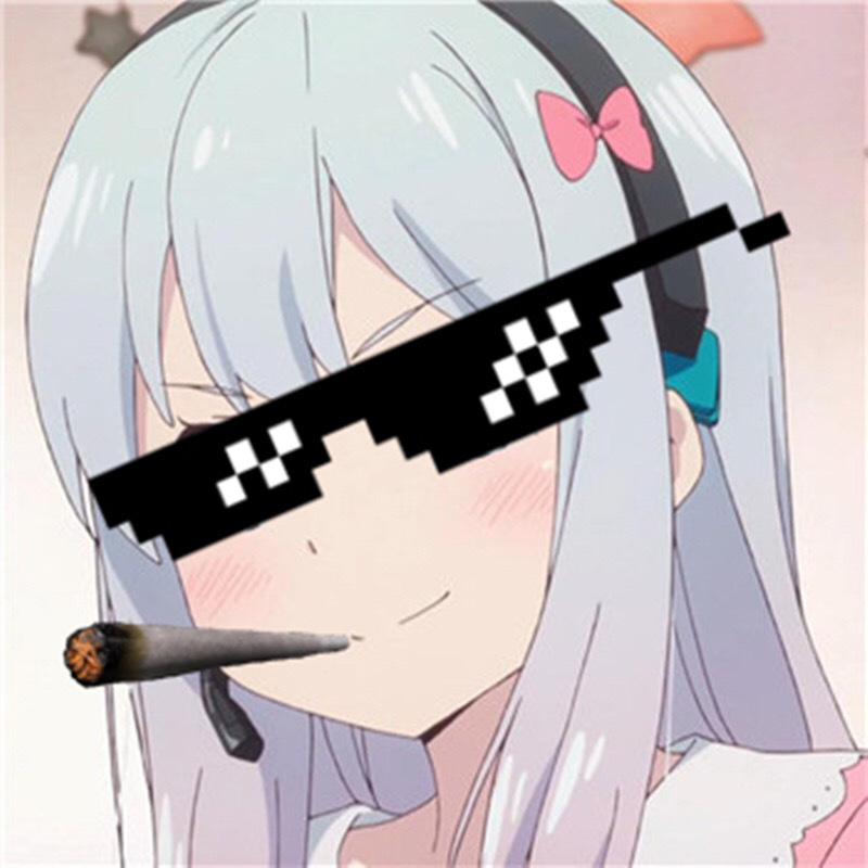 新款马赛克眼镜 二次元装逼太阳镜 我的世界个性像素墨镜男女通用