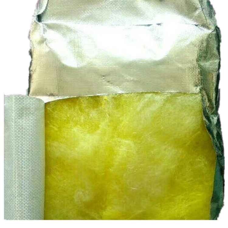 风机盘管软连接铝箔玻纤布软管风机橡塑保温软管