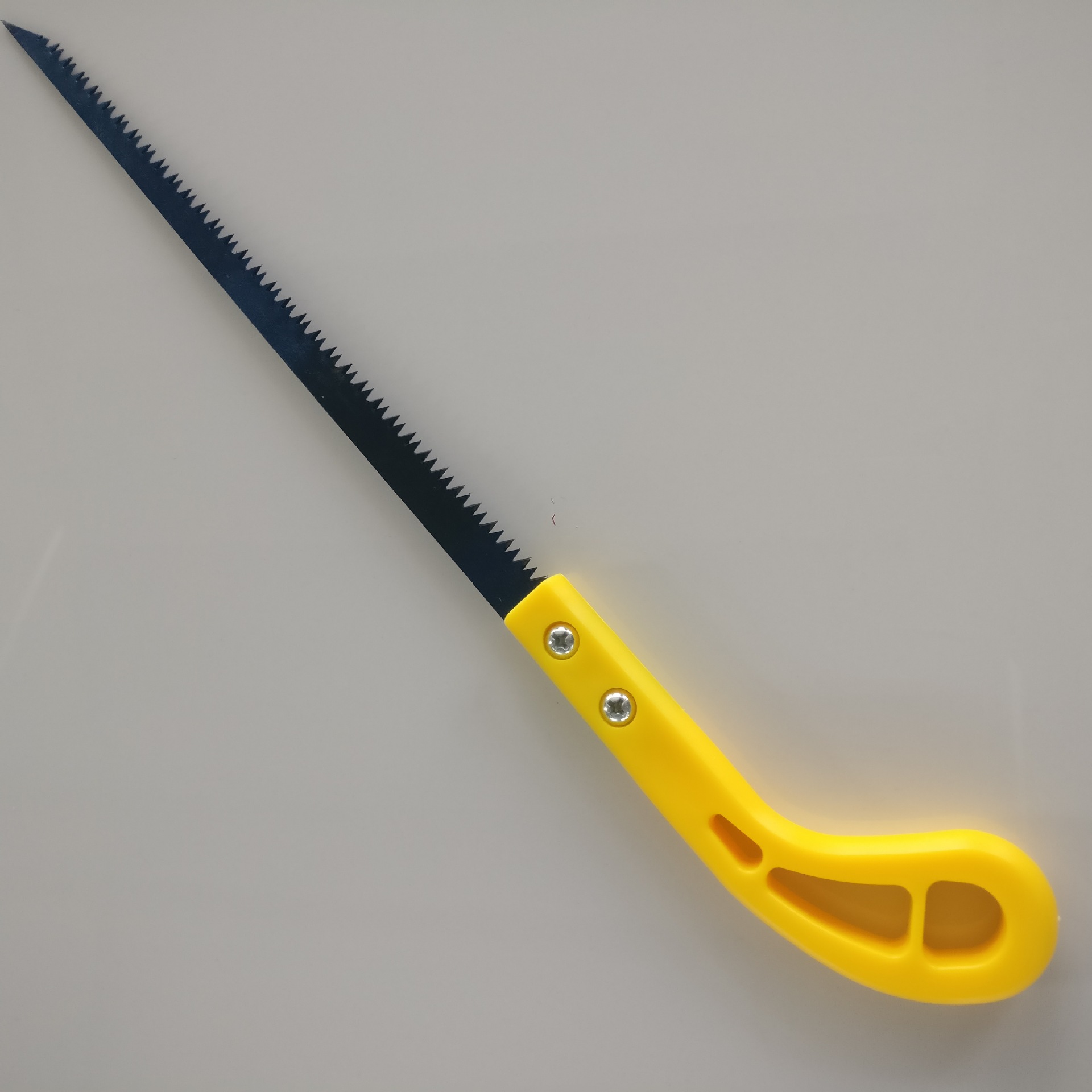 厂家直销 优质锰钢锋利鸡尾锯 塑料手柄迷你锯 挖孔锯 树根锯子