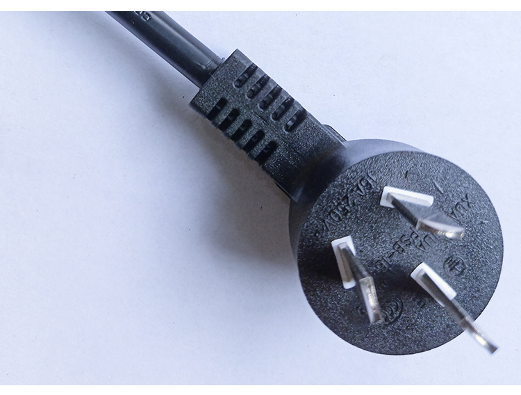 定制国标16a插头家电电源插头洗衣机空调三极电源插头批发