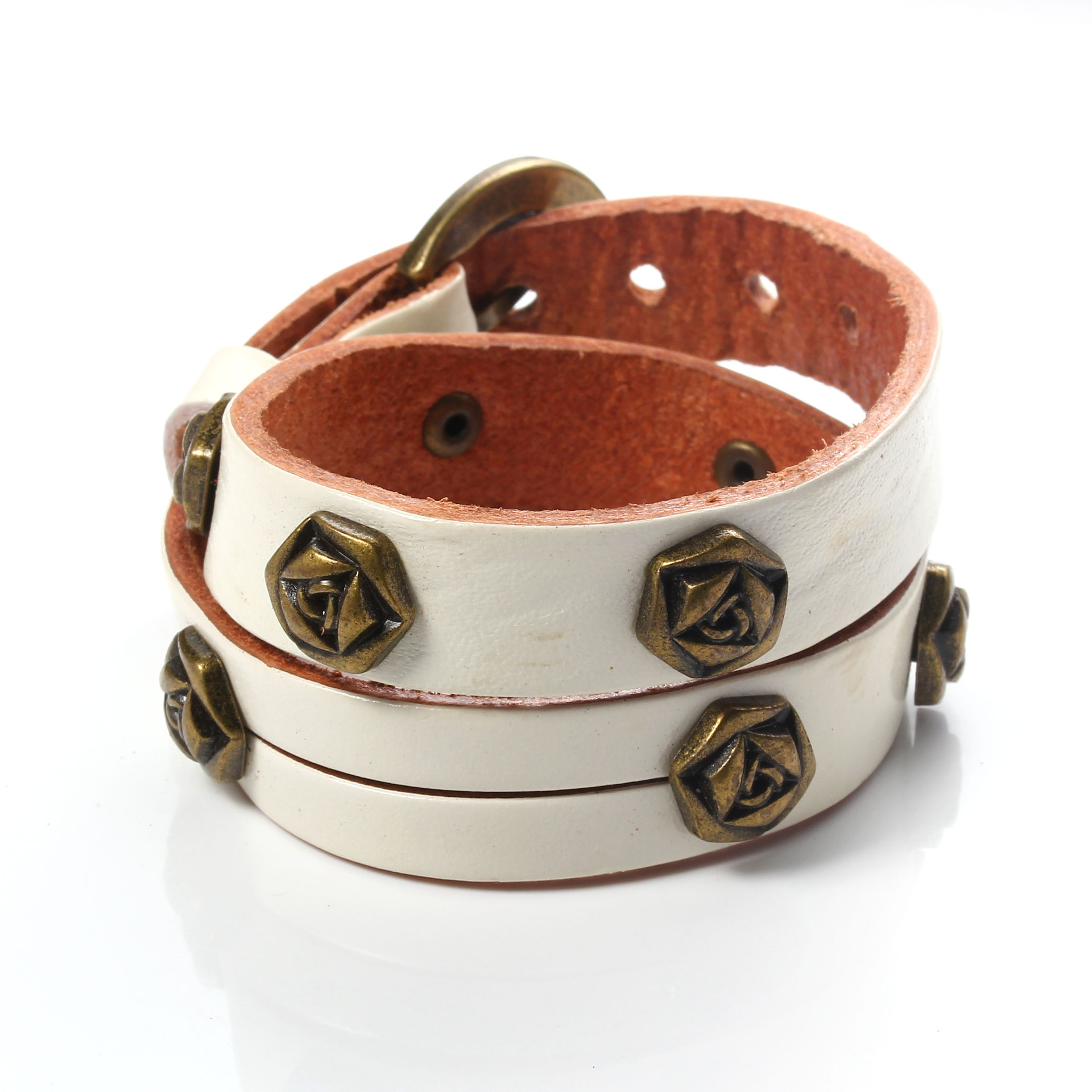 皮绳编织手链皮绳手链手工加工手链纯牛皮来图来样定制