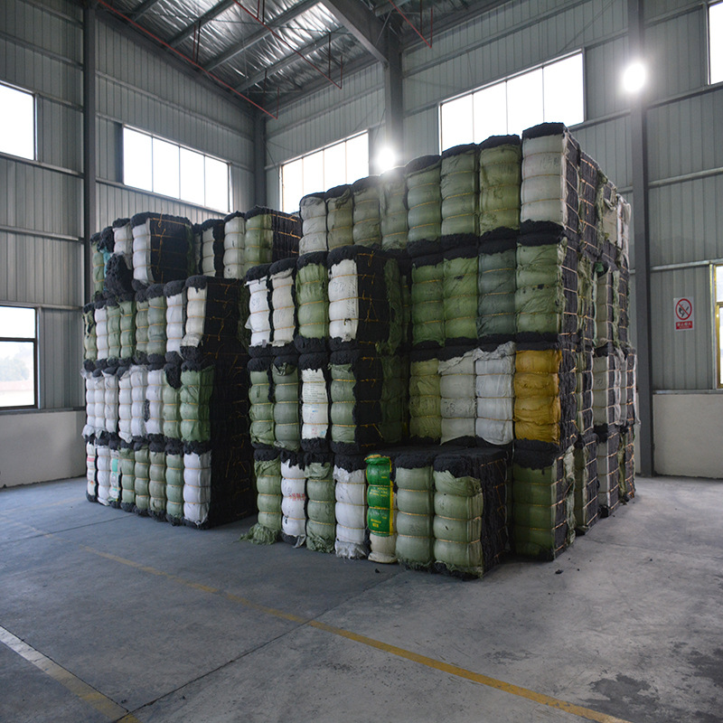 格瑞哲工厂批发再生棉100公斤圣马力诺西班牙杂色再生棉环保一级