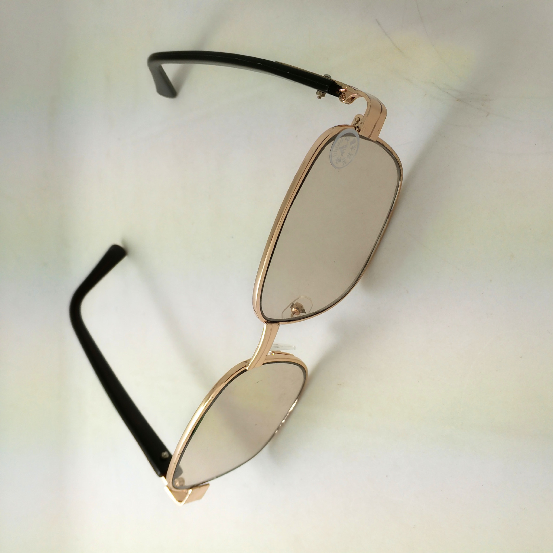 人造水晶太阳眼镜 护目太阳镜平光镜 东海玻璃眼镜