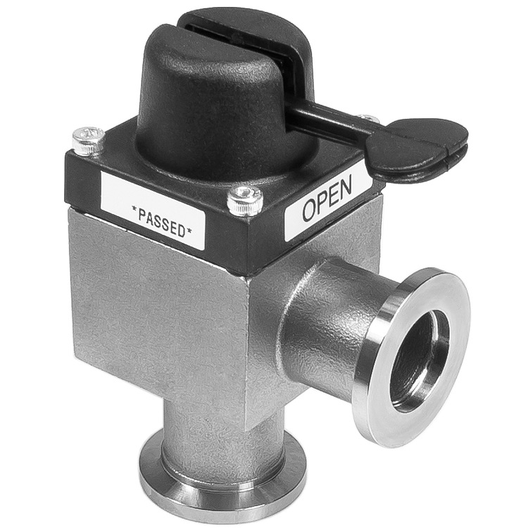 爱德华pv16mks 手动直角杠杆操作波纹管隔离阀, kf16, nw16