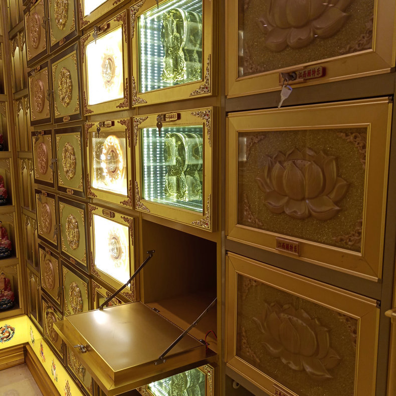 大量供应 定制骨灰存放架 寺院骨灰存放架 骨灰寄存架