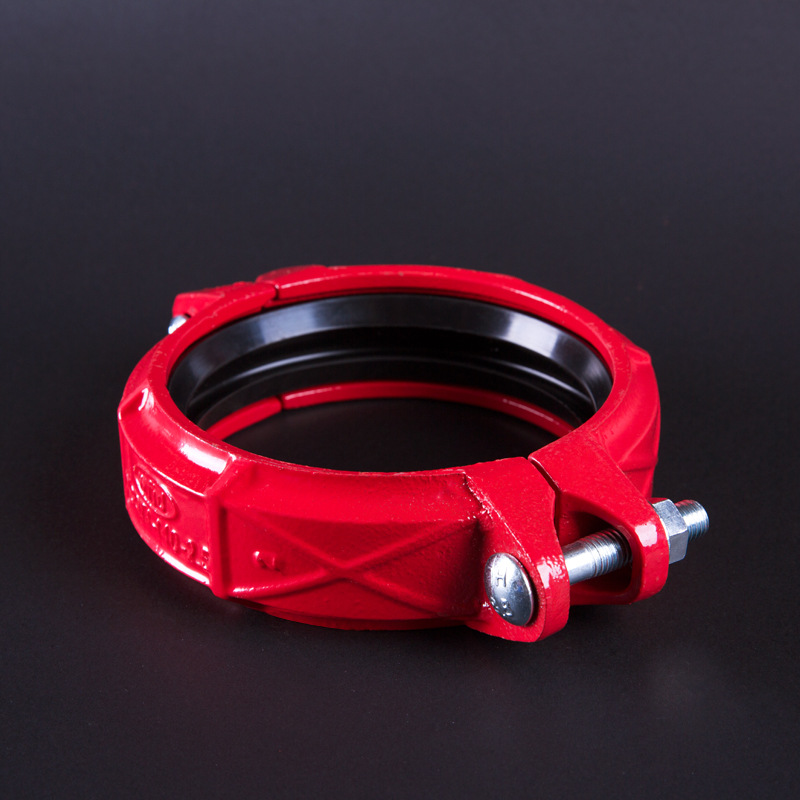 厂家供应不锈钢卡箍 消防工程专用沟槽管件 消防卡箍可定制