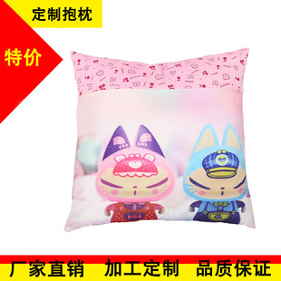 新款热转印抱枕照片定制欧式靠枕烫画diy个性抱枕靠枕枕套耗材