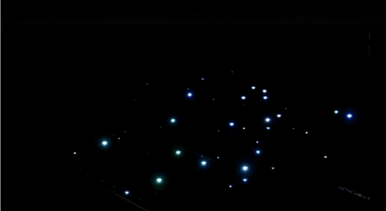 led婚礼舞台发光地板灯 跳舞酒吧无线易装磁铁地砖灯光