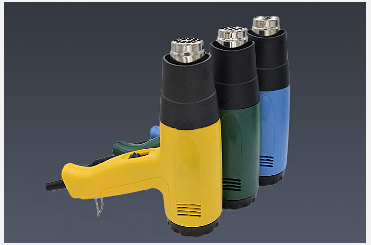 厂家供工业1600w1800w2000w电热风枪汽车贴膜烤枪热缩管收缩工具