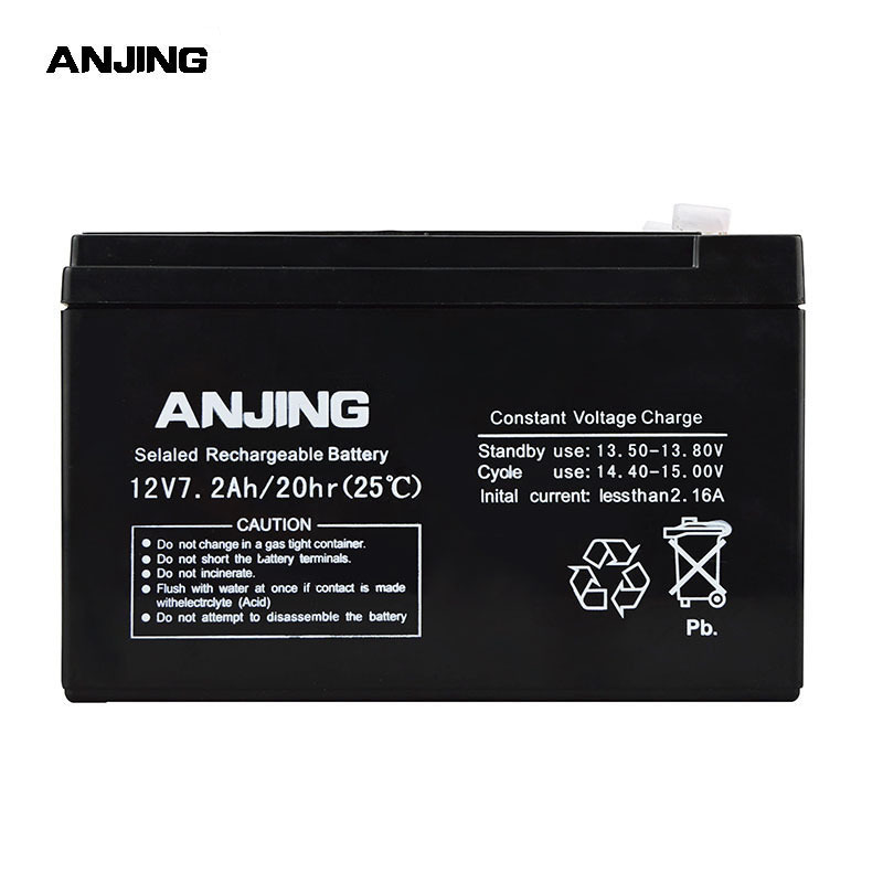 12 V7.2ah Adequate Ampere Lead-Acid Battery Lead-Acid Maintenance-Free Ups Energy Storage Power Supply Solar Energy Accumulator