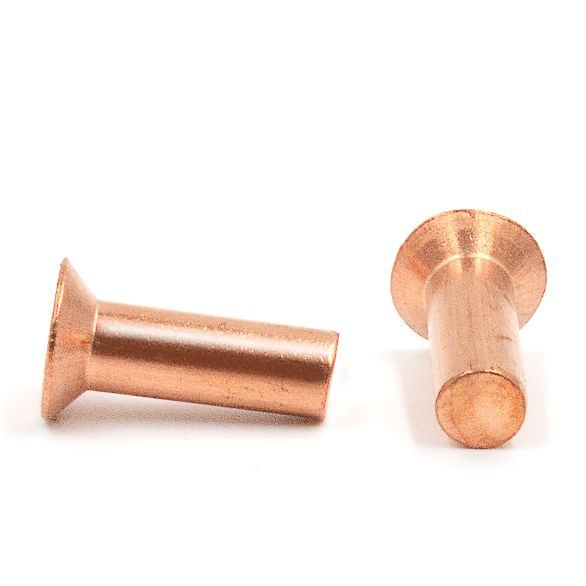 紫铜沉头实心铆钉 厂家 电路设备用 可非标定制