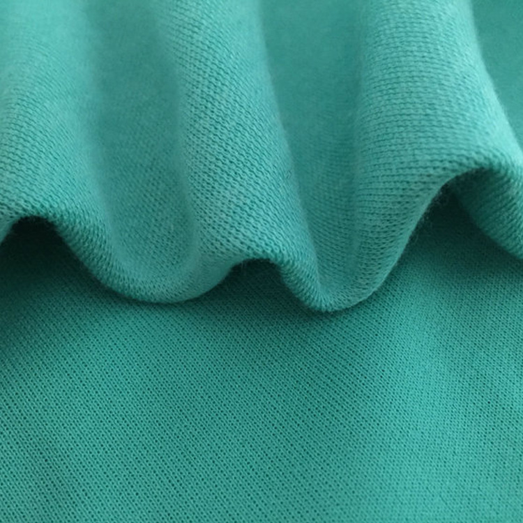 厂家直销 双面布 涤盖棉汗布校服面料 涤盖棉 双色针织布