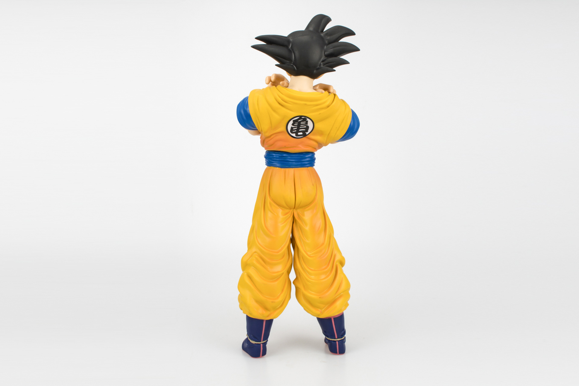 热卖七龙珠第十代动漫经典蓝黑金头发孙悟空超级赛亚人公仔大手办